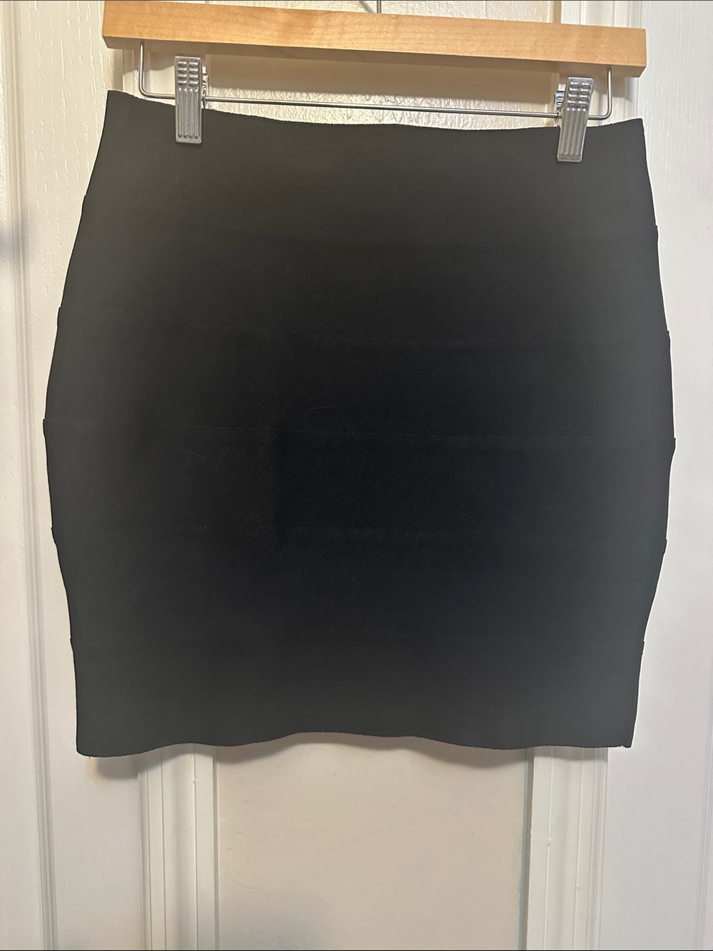 WOW couture Black Mini Bandage Skirt